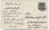VERKAUFT !!!   Präge-AK Gruss aus der Garnision ! Soldat mit Gewehr Kranz mit Dienstgrad 1908