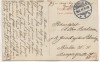 AK Frau mit großem Hut Soldatenkarte 1911