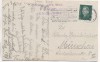 AK Scherzkarte Mann Wasser trinkend Stempel Gruss von der Fürther Kirchweih Fürth 1931