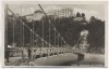 AK Foto Passau Hängebrücke mit Oberhaus 1930