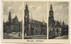 AK Breslau Rathaus 3 Ansichten Ostfront Südfront Westfront Wrocław Schlesien Polen 1937