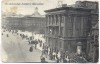 VERKAUFT !!!     AK Warschau Warszawa Am sächsischen Schloss viele Soldaten und Menschen Polen Feldpost 1. Weltkrieg 1918