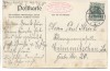 AK Eibau in Sachsen Restaurant Beckenberg mit Radfahrer 1909