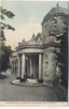 AK Giesshübl Sauerbrunn bei Karlsbad Quellentempel mit Mann Kyselka Tschechien 1910