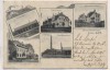 VERKAUFT !!!   AK Rethen Leine Laatzen Strassenbahn-Depot Kantine Maschinenhaus Wagenhalle .. 1903 RAR