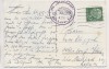 AK Foto Neu-Helgoland Helgoland Hausansicht Stempel MS Glückauf 1956