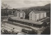AK Foto Sondershausen Blick vom Schloß Bus und Häuser 1967