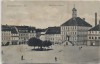 VERKAUFT !!!   AK Bischofswerda in Sachsen Markt mit Rathaus Marktplatz 1913