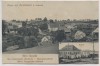 VERKAUFT !!!   AK Gruss aus Berthelsdorf b. Liebstadt Sächs. Schweiz Ortsansicht mit Gasthof und Werbung 1915 RAR