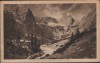 AK Unterkunftshütte am Höllentalanger Höllentalhütte b. Garmisch-Partenkirchen 1920