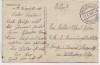 AK Niederfrohna b. Limbach Sachsen Ortsansicht mit Gasthof Kirche und Pfarrhaus Feldpost 1915