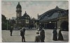 VERKAUFT !!!   AK Köln am Rhein Hauptbahnhof viele Menschen 1906
