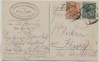 VERKAUFT !!!   AK Wleń Lähn an der Bober Villen am Bahnhof und Lehnhausburg Schlesien Polen 1921 RAR
