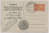 AK Frankenhausen Kyffhäuser Festpostkarte Sonderstempel Kyffhäuser-Flug 1921
