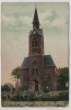 AK Hochheide Ev. Kirche mit Menschen Duisburg-Homberg 1911 RAR