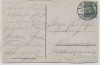 AK Hochheide Ev. Kirche mit Menschen Duisburg-Homberg 1911 RAR