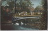 AK Düsseldorf Goldne Brücke im Hofgarten 1912