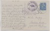 AK Foto Fels Rauenstein Lehmannschlucht b. Wehlen Sächs. Schweiz Landpoststempel Naundorf 1957