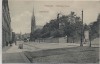 AK Chemnitz Stollberger Strasse Nikolaikirche Menschen mit Straßenbahn 1915 RAR Sammlerstück