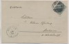 VERKAUFT !!!  AK Gruss aus Deuben Garten-Restaurant Glückauf-Schänke b. Freital 1908 RAR