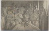 VERKAUFT !!!   AK Foto Helgoland Marinelazarett Gruppenbilld 1. WK Feldpost 1915