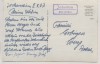 VERKAUFT !!!   AK Foto Jochenstein mit Engelhartszell an der Donau b. Untergriesbach Landpoststempel 1957