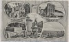 AK Mehrbild Gruss aus Husum Nordsee Freibad Nissenhaus ... 1960