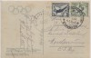 AK Foto Berlin Olympische Spiele Vorbeimarsch der norwegischen Ländermannschaft vor dem Führer Sonderstempel 1936 RAR