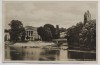VERKAUFT !!!   AK Foto Guben Blick zum Stadttheater u. Schützenhaus Bahnpost 1932