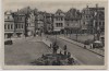 AK Deutsch-Brod Markt mit Brunnen Havlíčkův Brod Tschechien 1944