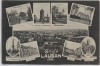 VERKAUFT !!!   AK Mehrbild Gruß aus Lauban i. Schlesien Ortsansicht Post Markt ... Lubań Polen 1915
