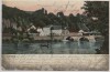 AK Leisnig Mulde mit Brücke 1907