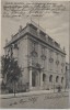 AK Quedlinburg Bahnhofstrasse Filiale der Magdeburger Privat-Bank 1910 RAR