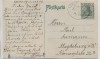 AK Osterburg Altmark Bismarker Strasse Menschen Bahnpost 1909 RAR