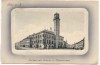 AK Prägekarte Hof an der Saale Bayern Rathaus mit Ludwig-u. Klosterstrasse 1911 RAR