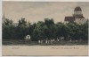 AK Lenzen Elbe Panorama mit Burg und Kirche viele Kinder 1910