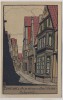 Steindruck AK Bremen Aus einem alten Winkel Schnoor 1920