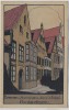 Steindruck AK Bremen Aus einem alten Winkel Hankenstrasse 1920