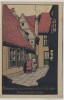 Steindruck AK Bremen Aus einem alten Winkel Stavenstrasse 1920