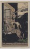 Steindruck AK Bremen Die Bremer Stadtmusikanten 1920