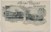 AK Hannover Hotel Royal Bes. Christian Kasten 1900