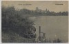 AK Grünheide (Mark) Villen am Werlsee Kind im Boot 1920