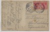 AK Grünheide (Mark) Villen am Werlsee Kind im Boot 1920