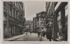 AK Foto Zweibrücken Hauptstraße viele Geschäfte Menschen 1935 RAR