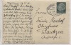 VERKAUFT !!!   AK Foto Scheidegg im Allgäu Ortsansicht mit Pension Daheim Bahnpost 1936 RAR