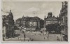 AK Foto Dresden Pirnaische Vorstadt Pirnaischer Platz Straßenbahn Menschen 1926