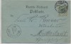 Mondschein-AK Gruss aus Uelzen Gudestraße 1898