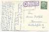 AK Cafe und Pensionshaus zur Klostermühle Helfern b. Bad Rothenfelde besonderer Stempel 1958