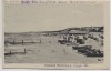 AK Ostseebad Zinnowitz Strandansicht Boote Steg 1922