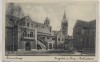 AK Braunschweig Burgplatz mit Burg und Rathausturm 1930